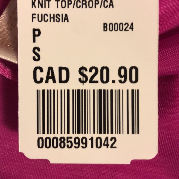 Pink crop top - Picture 2 of 2